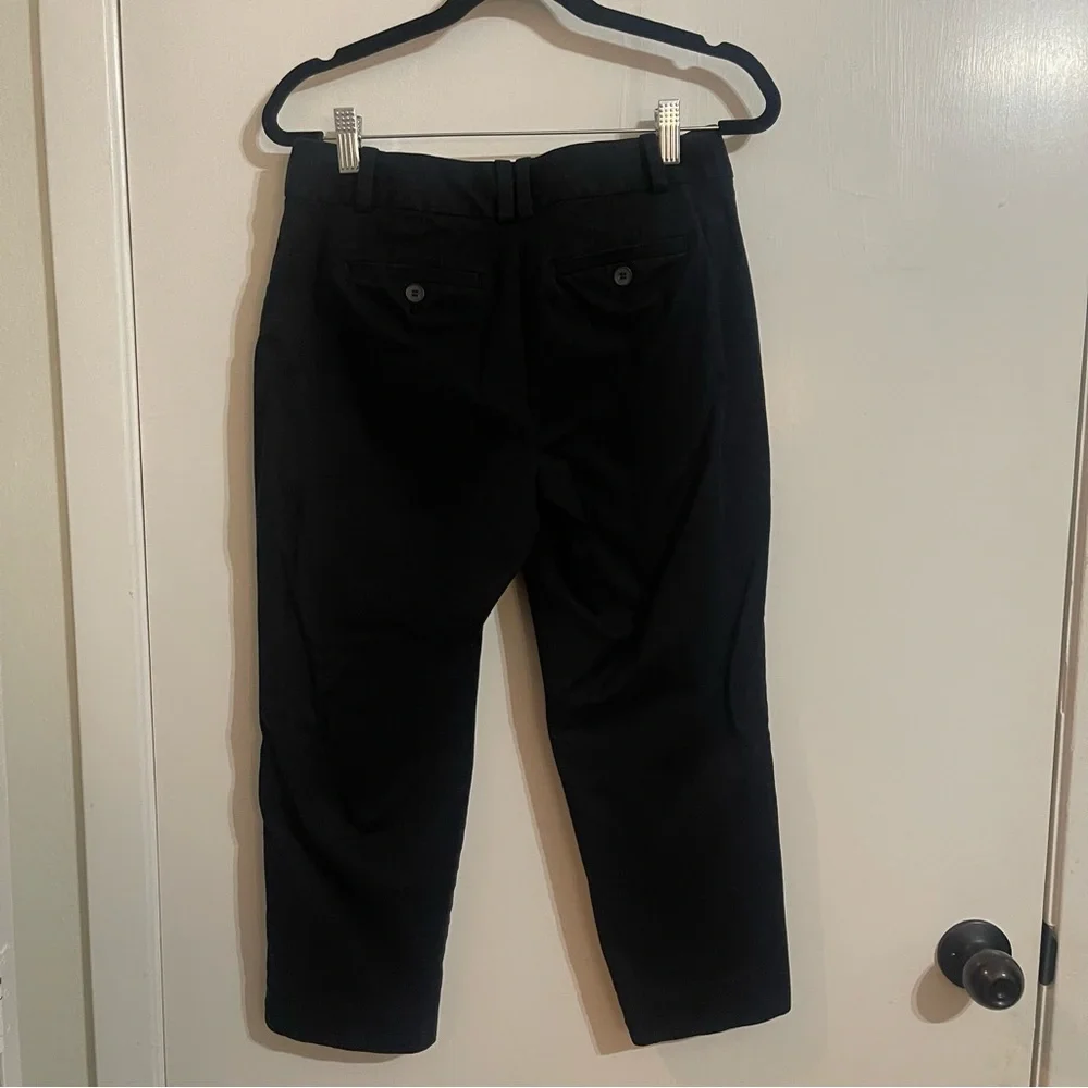 Talbots Black Cropped Pants Size 2P - Picture 5 of 11